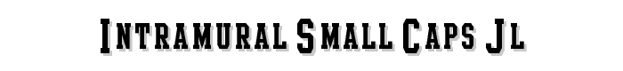 Intramural Small Caps JL font